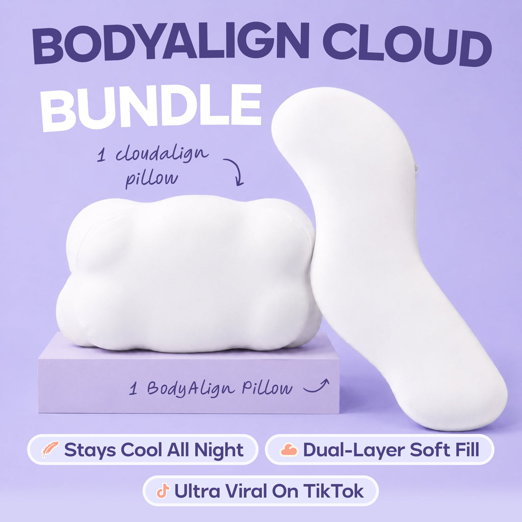 BodyAlign Cooling Pillow + CloudAlign Pillow