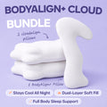 BodyAlign Plus+ Cooling Pillow + 2 CloudAlign Pillows