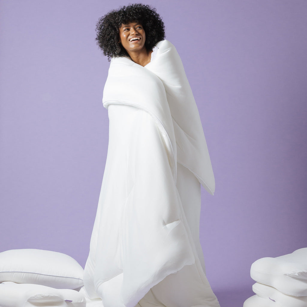 MarshMellow Comforter + 2 Puff Pillows