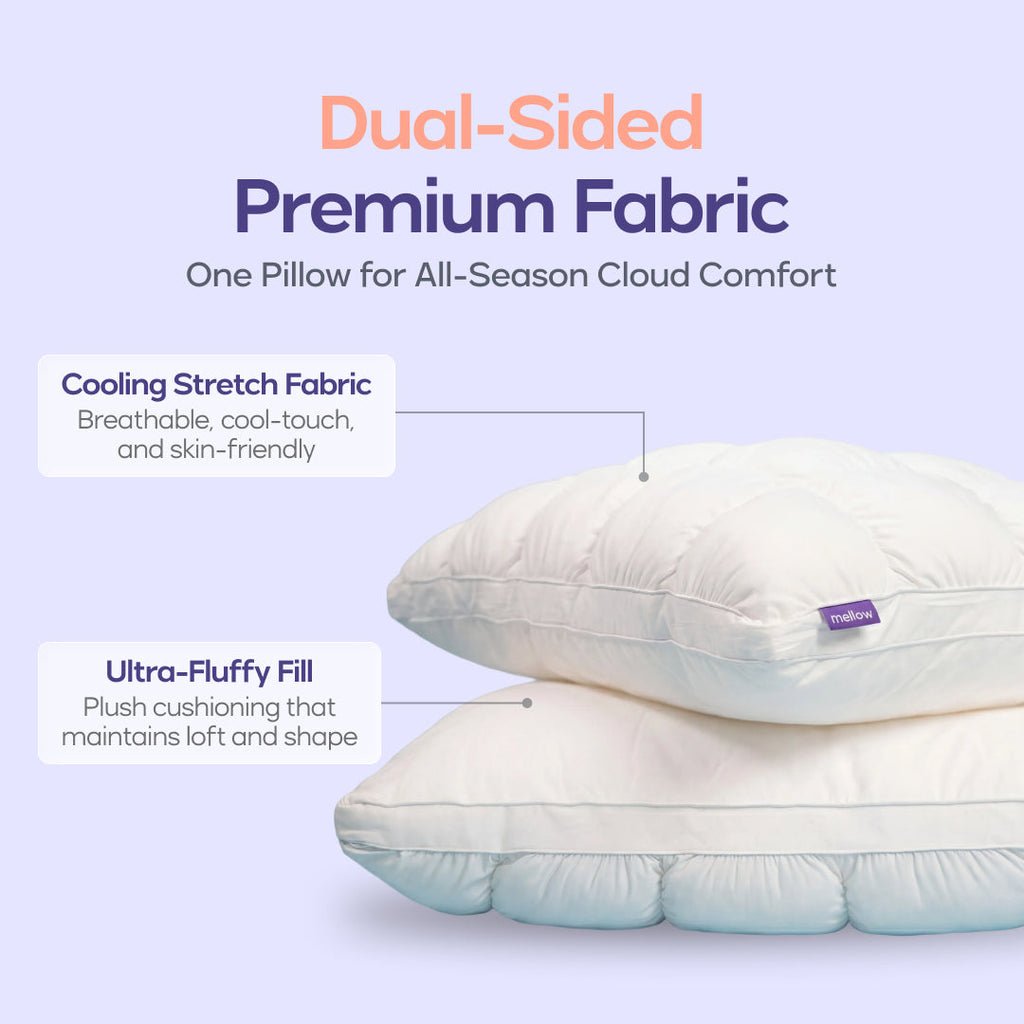 MarshMellow Comforter + 2 Puff Pillows